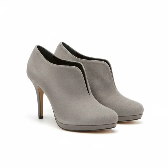 ALDO Tallo 8 Gray Suede Ankle Boots Size 7.5 Slate Gray Office Siren Sleek - Picture 2 of 16